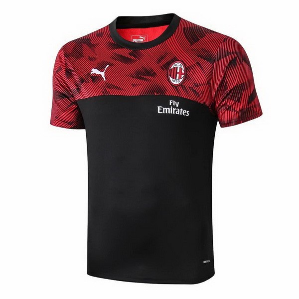 Entrenamiento AC Milan 2019-20 Negro Rojo